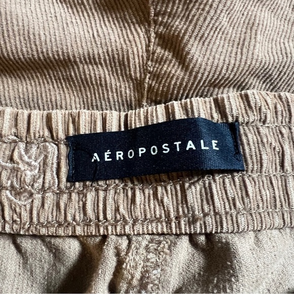 Aeropostale 100% Cotton Malibu Corduroy Mushroom Shorts, Tan Brown, Men’s Large - Picture 7 of 9